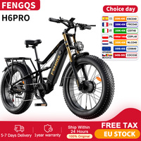 FENGQS H6PRO Mountain Electric Bike,52V 3000W Motor Electric Bicycles, 50km/h Max Speed,52V 20Ah Battery,26 x 4 Inch Fat Tire