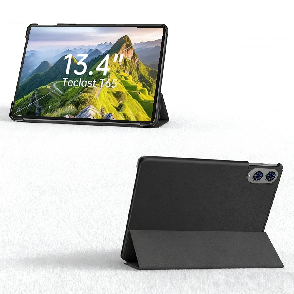 Etui Funda do Teclast T65 2025, 13,4-calowy tablet PC, składana na trzy części osłona z twardym tyłem. — zdjęcie produktu 3