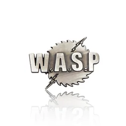 Eddie Munson WASP Pins Vintage Metal Badge Brooch for Women Men Lapel Pin Jewelry