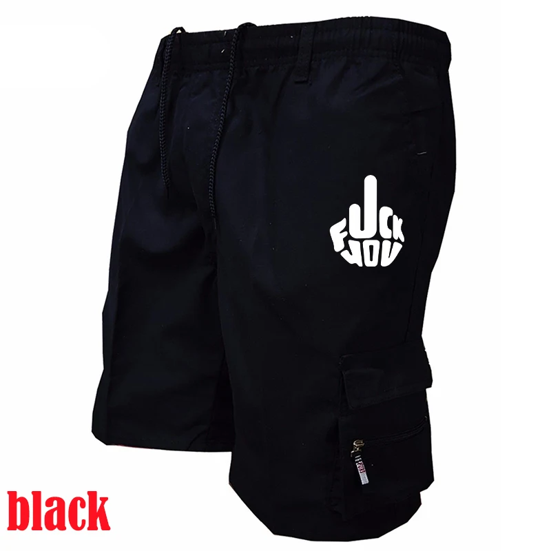 Men’s Funny Print Cargo Shorts Fashion Casual Jogging Loose Shorts Summer Shorts Comfortable And Breathable