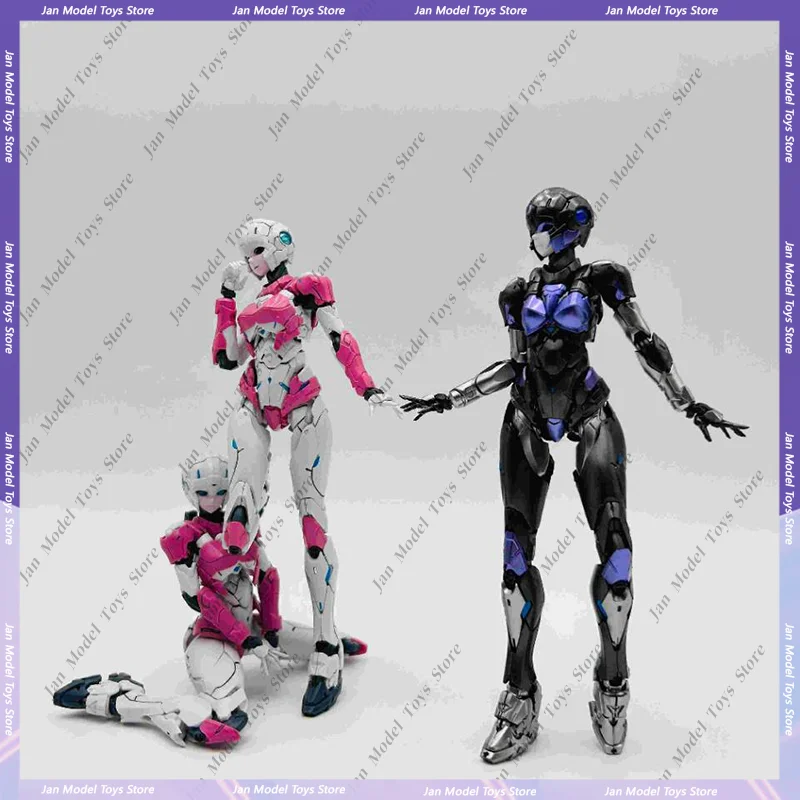 NEW Transformation MD002B Darkened Skye Arcee KO RIOBOT Assembly Model Action Figure  Collection Toys Ornaments Kid Custom Gift