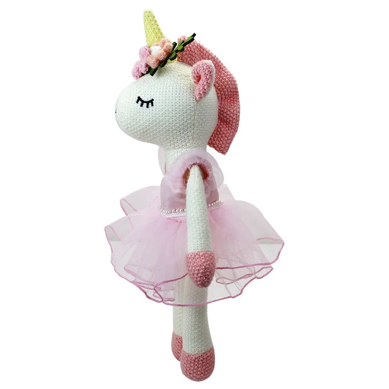 

Милая вязаная игрушка Orn Plu, успокаивающая мягкая игрушка, трансграничная игрушка для девочек старше 6 лет