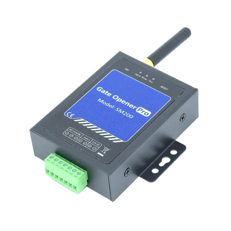 SM200 G202 2G 4G GSM SMS Remote Relay Switch Controller Smart Gate Access Control Opener Industrial Remote Monitoring Module