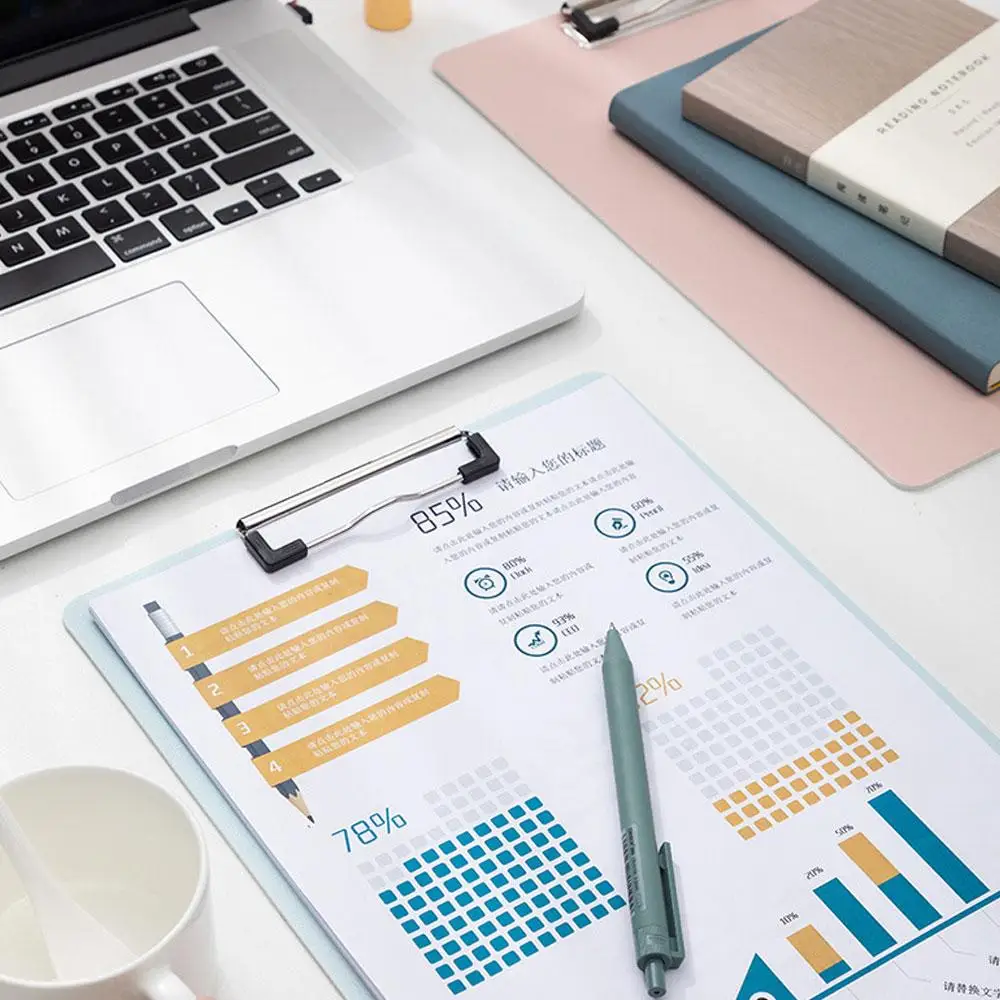 A5 Formaat Multiplex Bestand Opslag Map Briefpapier Document Organizer Map Student Schrijfblok Klembord