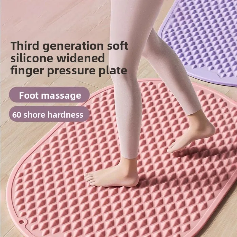 Silicone Plate Thickened Indoor Jogging Special Running for The Soles of The Feet Foot Massage Meridian Household Mat