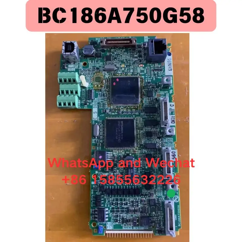 

Used A70CA560 BC186A750G58 Inverter control board CPU board Functional test OK
