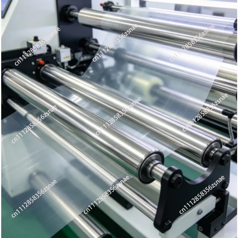 Rolling Bag Cutting Film Discharging Rack, Stainless Steel Tool Bed & Cutting Bracket for Advertising Vinyl & Banner Materials