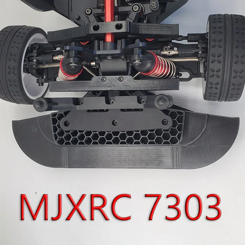 

Передний бампер из ТПУ с 3D-печатью для 1/7 Hyper Go MJXRC 7303 C3, автомобиль с дистанционным управлением, внедорожные высокоскоростные радиоуправляемые автомобили, грузовик