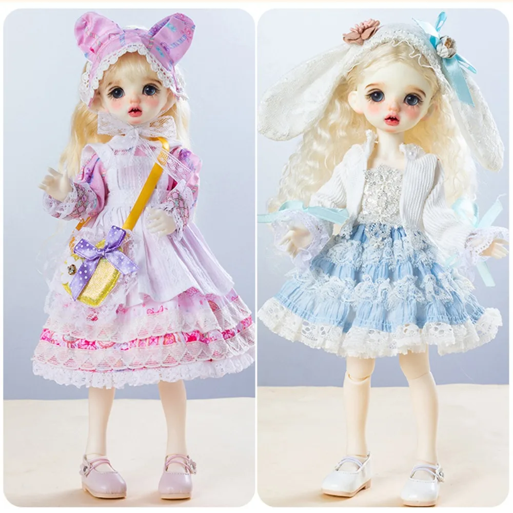 

Fashion 30cm Doll in Costume Cloth Accessories Cute 30cm Doll Dress Set Sweet Colorful 30cm Doll Dress Clothes Birthday Gift