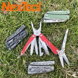 NexTool-Mini Flagship Ferramenta Multi Funcional, Ferramenta Dobrável EDC, Alicador de Chave de Fenda, Abridor de Garrafas para Multitool Exterior, 10 em 1