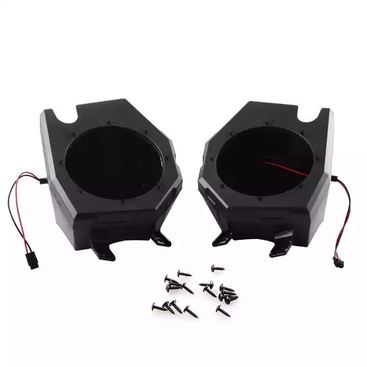 Front Kick Pods Panel bracket  6.5 inch Speaker Pods Enclosures for RZR XP 1000/900 / Turbo / 4 1000/4 900