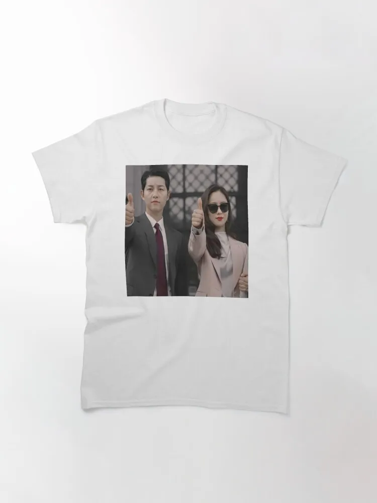 Song Joong Ki Classic T-Shirt Printing Top Casual Hip Hop Tops Tees Fashionable