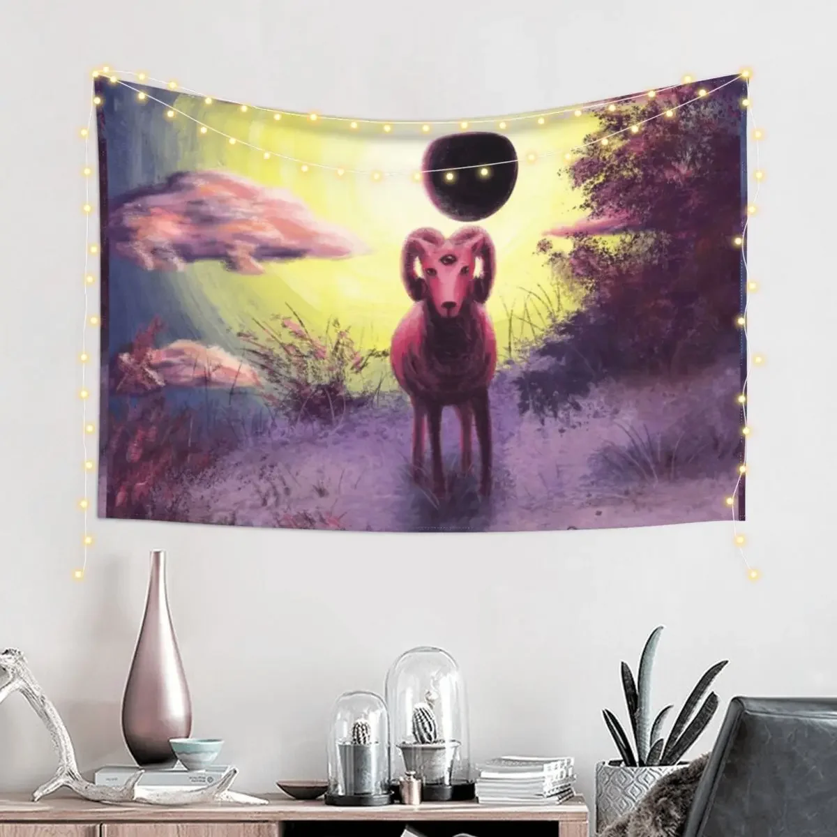 Watcher Tapestry Bedroom Decor Aesthetic Decoration Room Home Decoration Decoration Aesthetic Tapestry