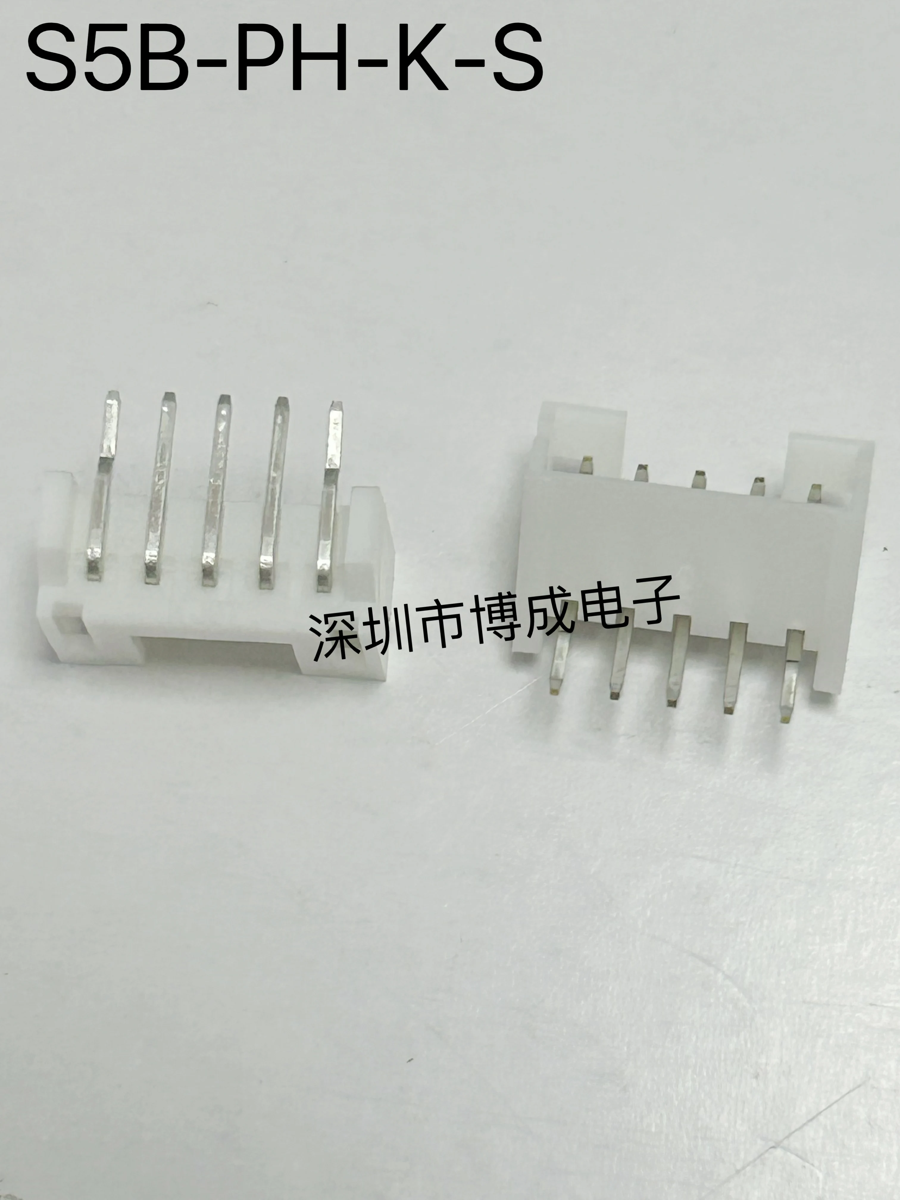 10PCS S5B-PH-K-S(LF)(SN) JST Connector 1x5P spacing: 2mm curved plug series: PH 100% New original