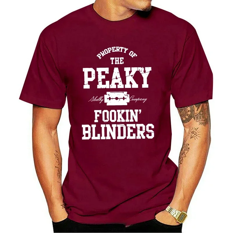 The Peaky Blinder T-Shirt  harajuku  oversized Mens Funny Fookin Shelby Bros Unisex Tee Top Mafia Sportswear Tee Shirt New tops