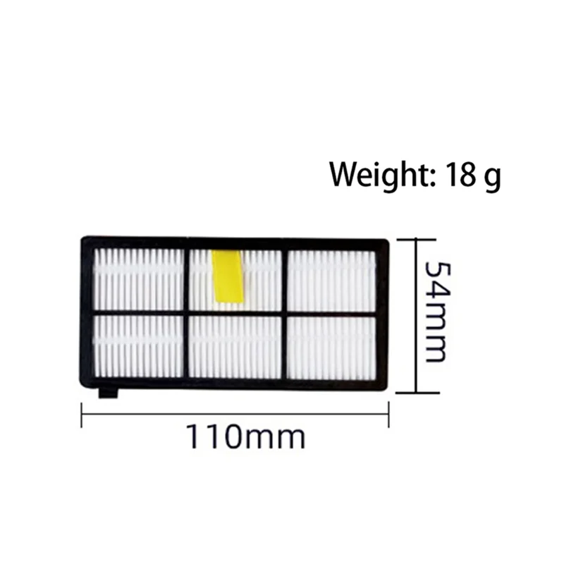8 шт. для комплекта деталей iRobot Roomba серии 800 860 865 866 870 871 880 885 886 890 900 960 966 980 Hepa-фильтр
