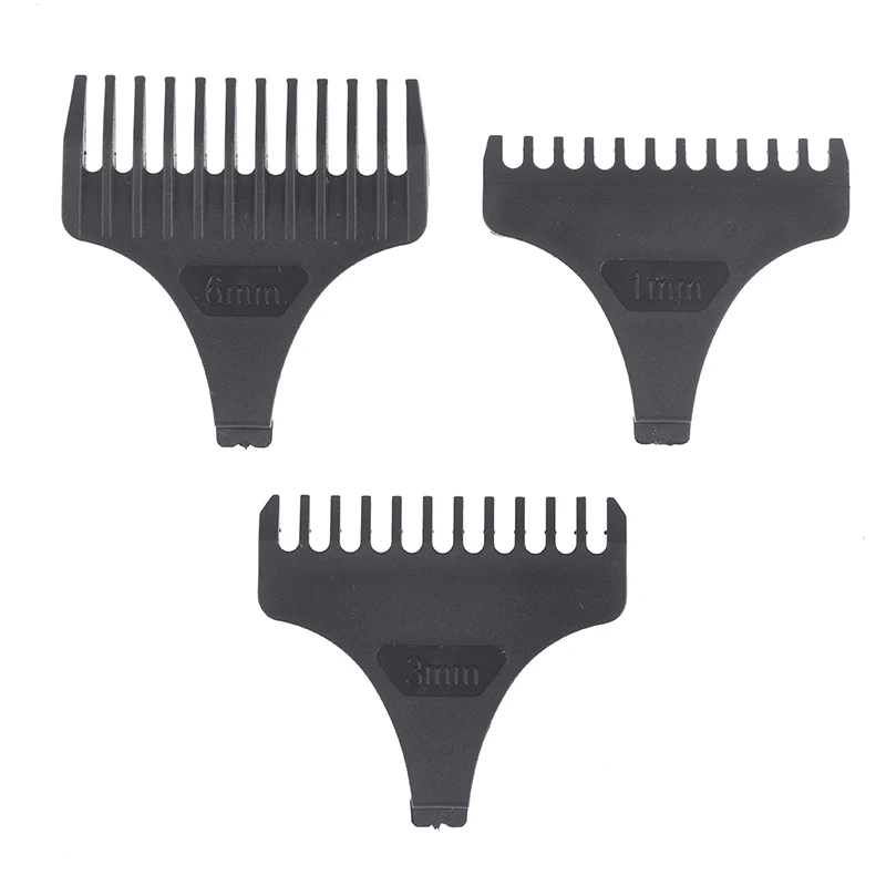 1mm/3mm/6mm Universal Hair Clipper Shaver Limit Combs Guide Guard Replacement Attachment Modeling Accessories