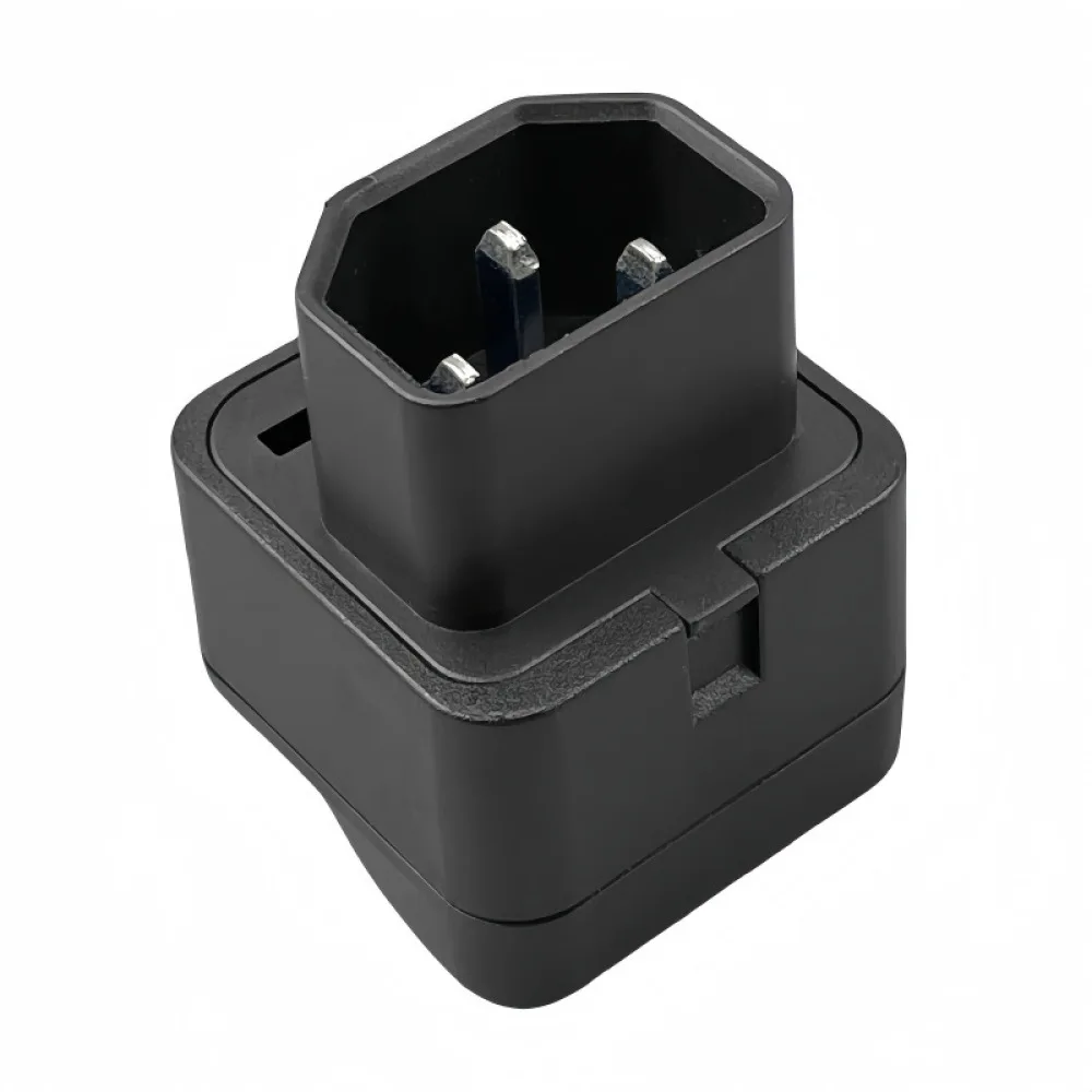 Professional PDU Output Adapter C14 To Universal Socket Converter Server Room Equipment Power Extension Connector 10A