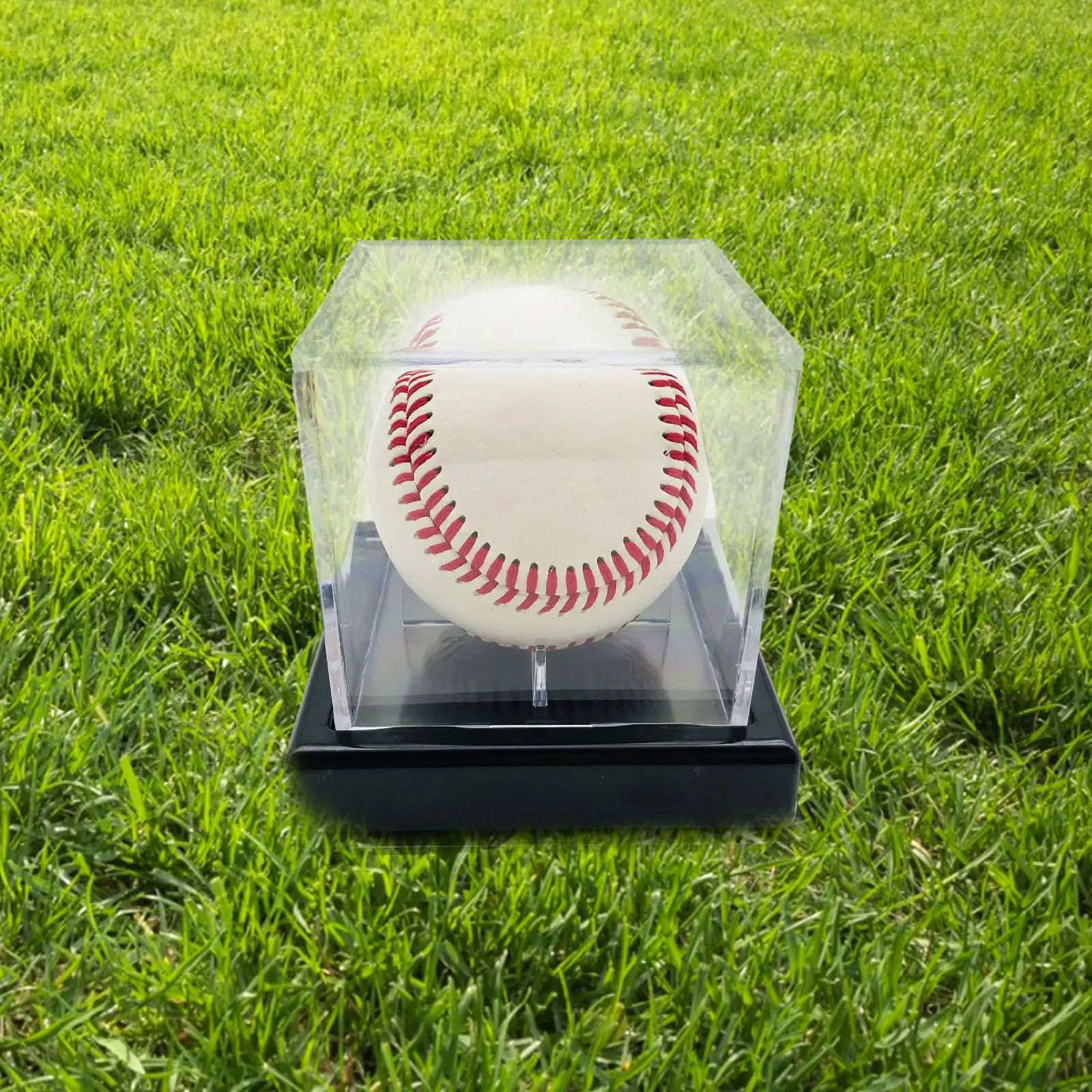 Clear Baseball Box, Protective Storage Box, Dustproof Memorabilia Display,