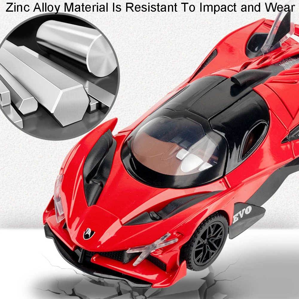 مقياس 1:32 أبولو إيفو سيان لعبة نموذج السيارات الخارقة سبيكة دييكاست الصوت ضوء الأبواب مفتوحة التراجع زخرفة نماذج سيارات رياضية صغيرة