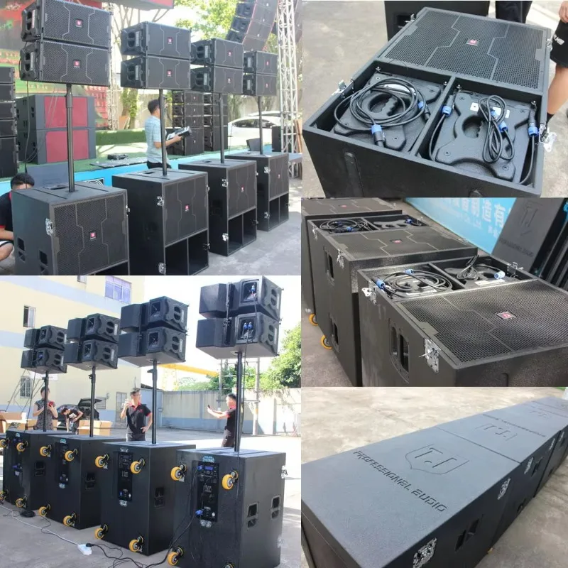 800W Active 18 Inch Portable Subwoofer Sound System Matching Passive Line Array for Stage Live Performances - view 4