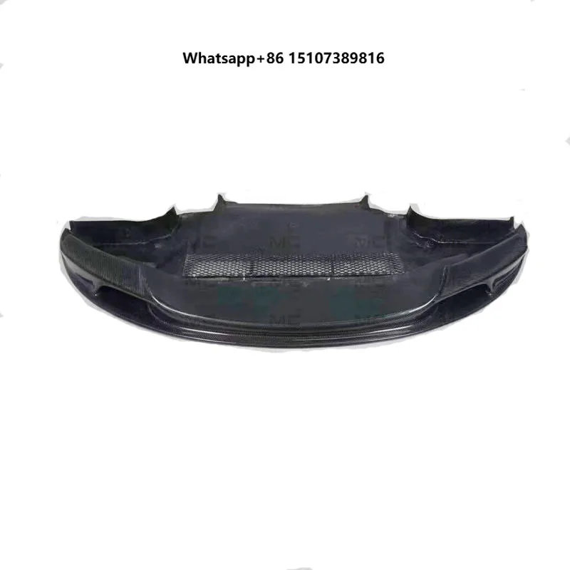 Large Bottom Front Lip Splitter for 3 Series E92 M3 GTR Style Carbon Fiber Front Bumper Lower Spoiler Mod Parts