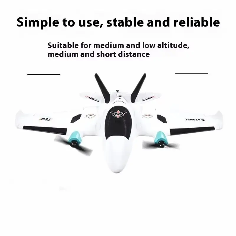 Atomrc Penguin Set doble motor baja altitud transversal FPV ala fija Control remoto avión modelo portátil juguete para niños