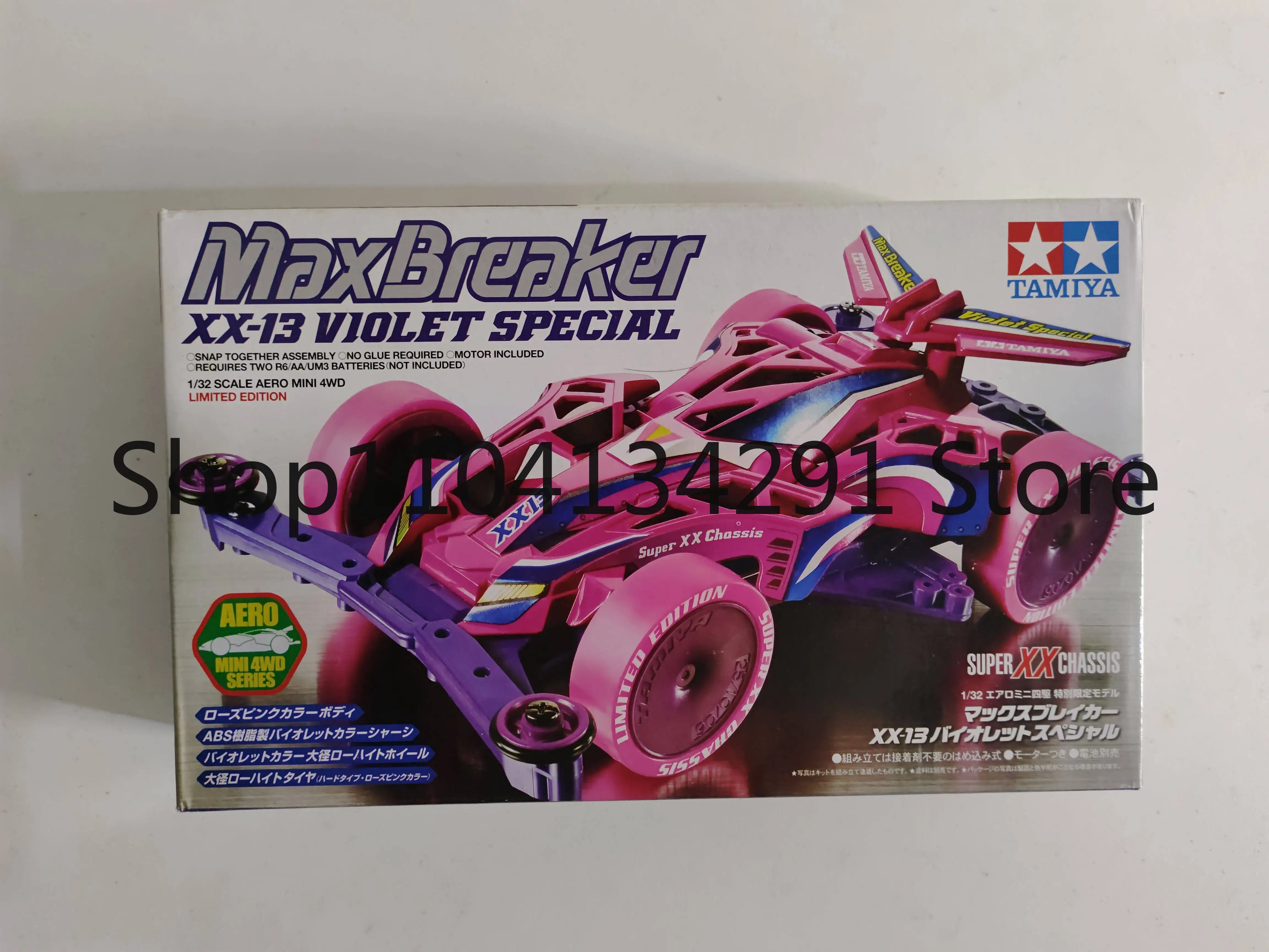 

Оригинальная модель автомобиля Tamiya 4WD 92261, розовый цвет, шасси SXX, розовые шины, специальная лимитированная серия, коллекционная игрушка