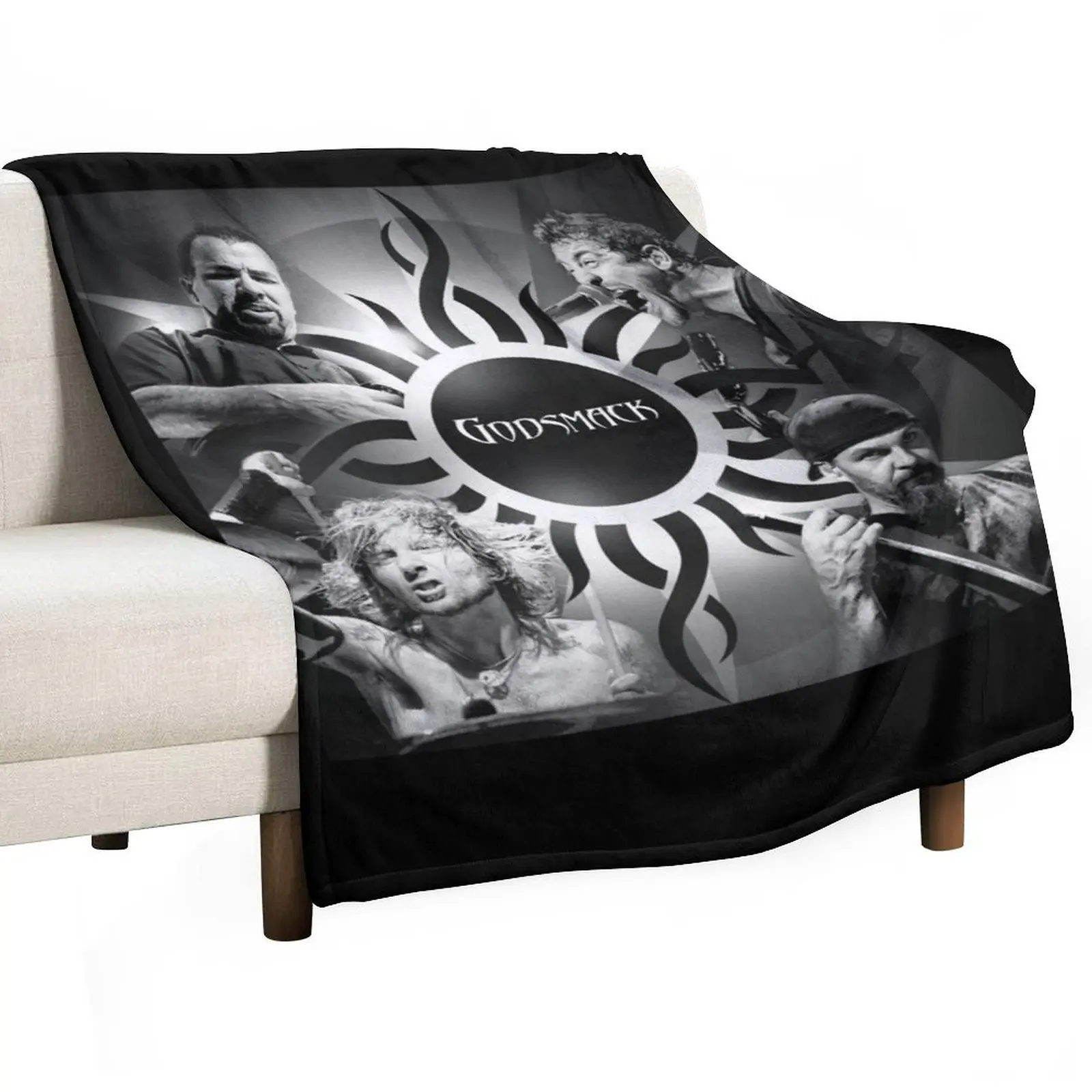 Godsmack Throw Blanket Soft Beds Plush Blankets