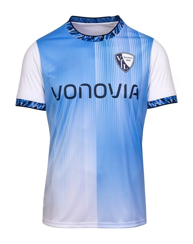 2026年最新モデルのVfLボーフムのサッカーユニフォーム、サッカー練習用ユニフォーム、速乾性、通気性に優れたファミリー向けおよび子供用ウェア。 1