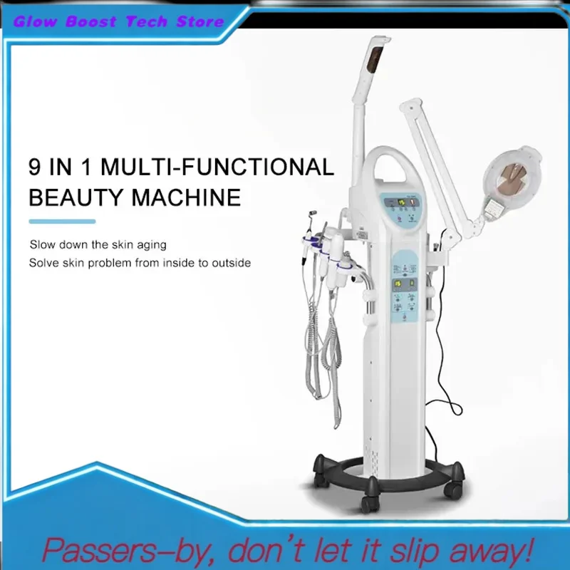 

Glow 9In1 Multi-Unctional Insteument Multiunction Korean Beauty With Steamer Wholesalers H5050