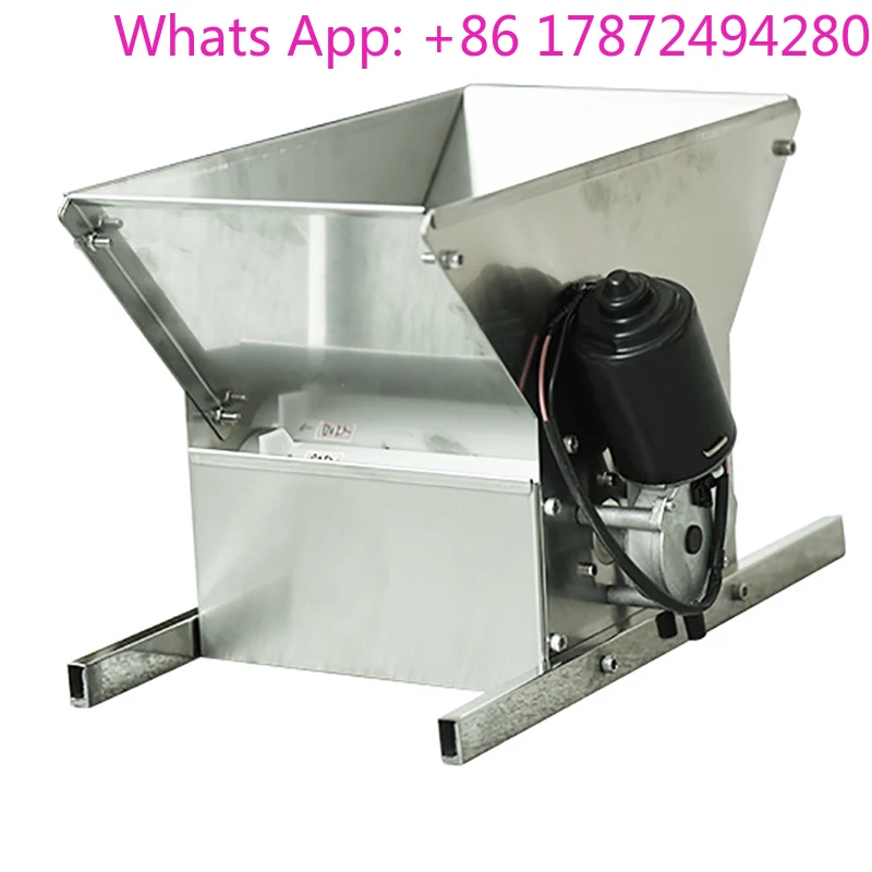 Can Crusher Electric Stainless Steel Electric Double Wheel Crusher Small Family Home-Brewed Wine Fruit Wine 24V - view 5
