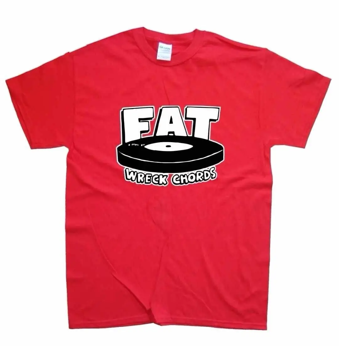 FAT WRECK CHORDS T-SHIRT sizes S M L XL XXL colours Black, Red