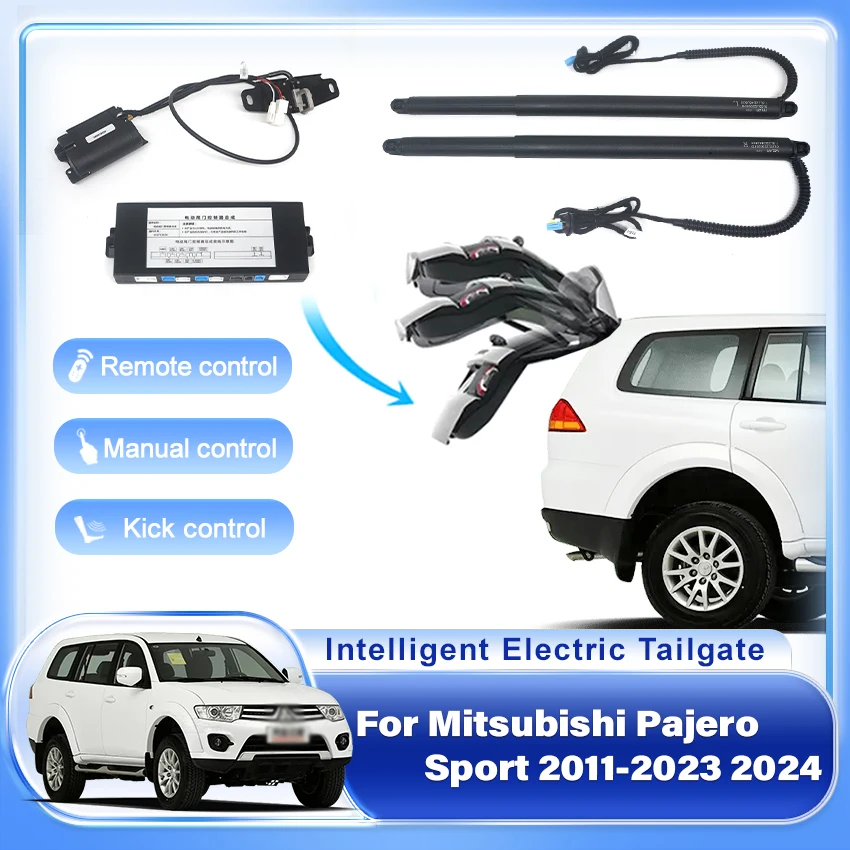 Electric Tailgate For Mitsubishi Pajero Sport 2011-2024 Intelligent Tail Box Door Trunk Decoration Refitted Upgrade Accsesories