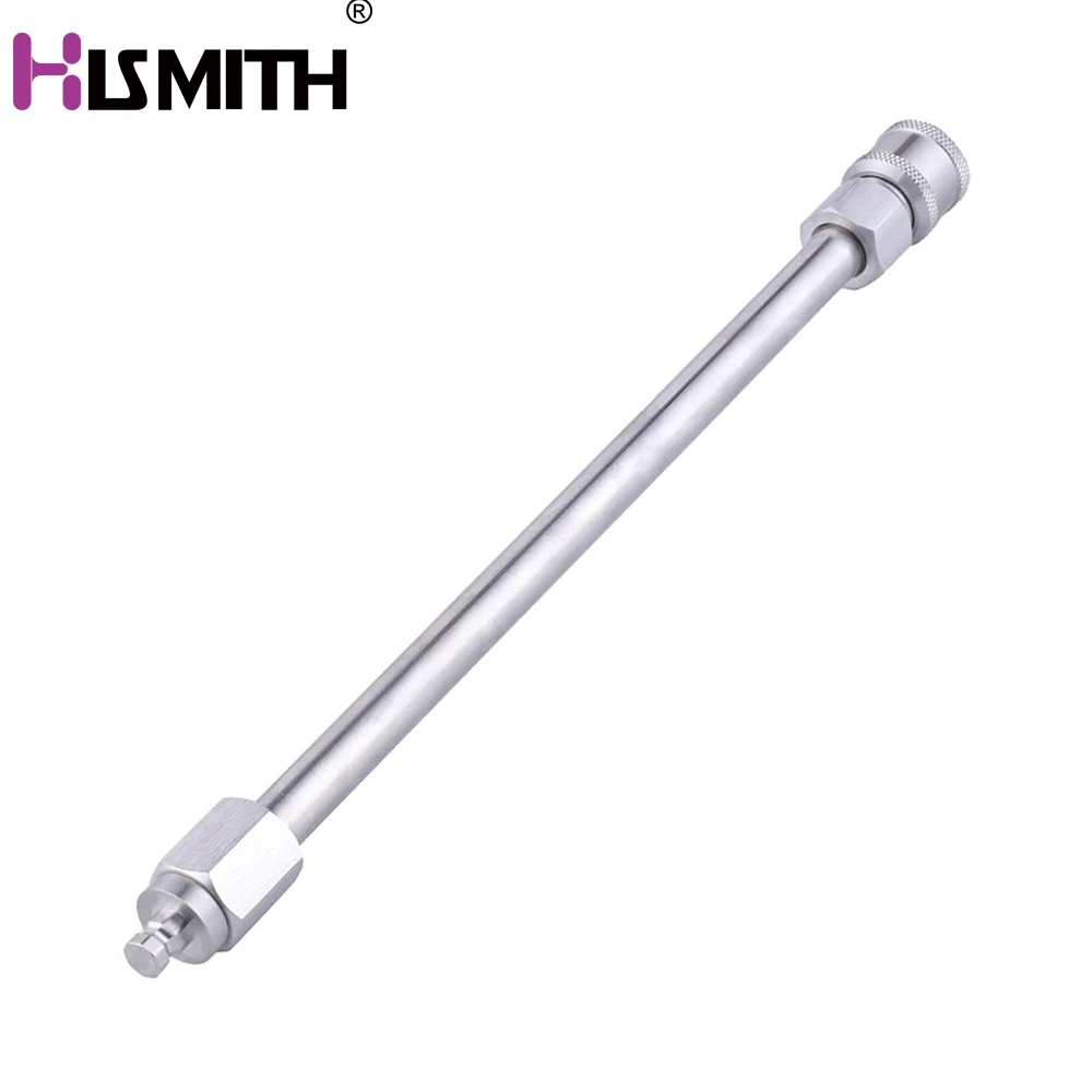 Tubo de extensión Hismith de 12 "para máquina sexual Hismith Premium con sistema KlicLok hecho de Metal fuerte y estable