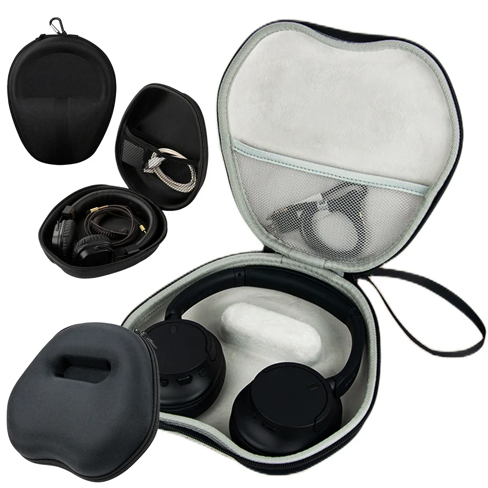 Earphone Case Headset Protective Box Travel Portable Headphone Carrying Bag