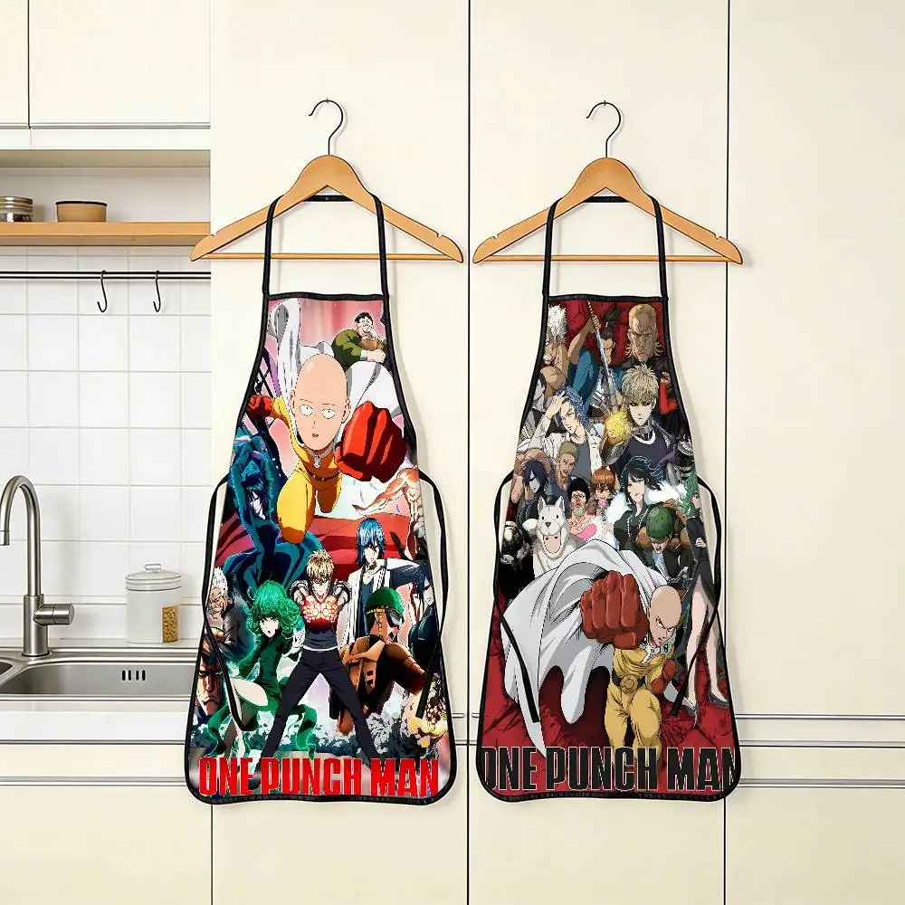 

Фартук O-One-Punch Man S-Saitama из неэластичной ткани с завязками, свободного кроя, всесезонный кухонный фартук для мужчин и женщин