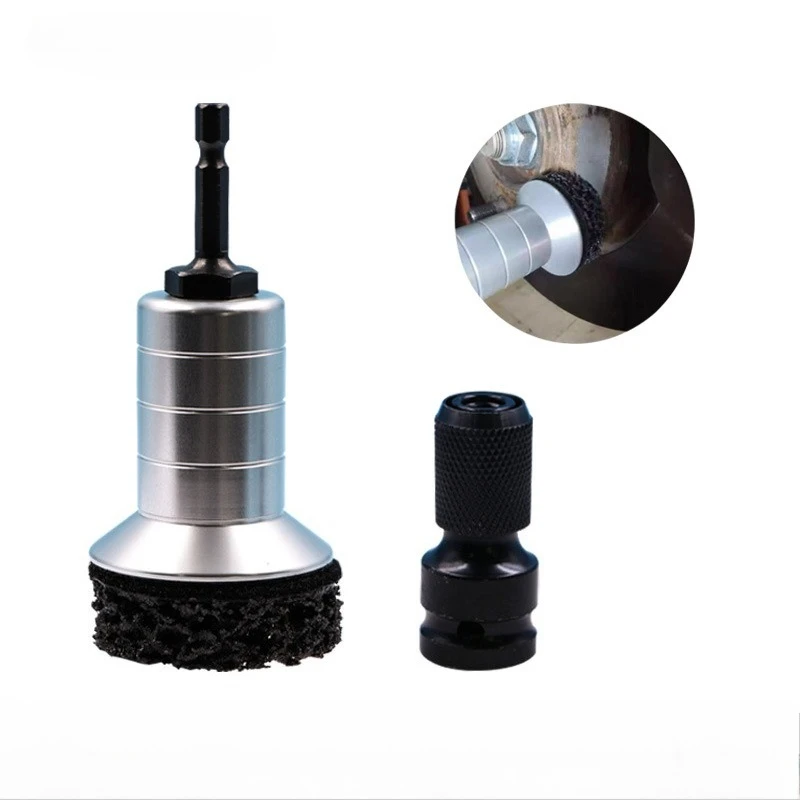 

Wheel Hub Rust Removal Brush Brake Hub Surface & Stud Cleaning Maintenance Kit Brake Disc Rust Removal Tool for Hub Rotor Wheel