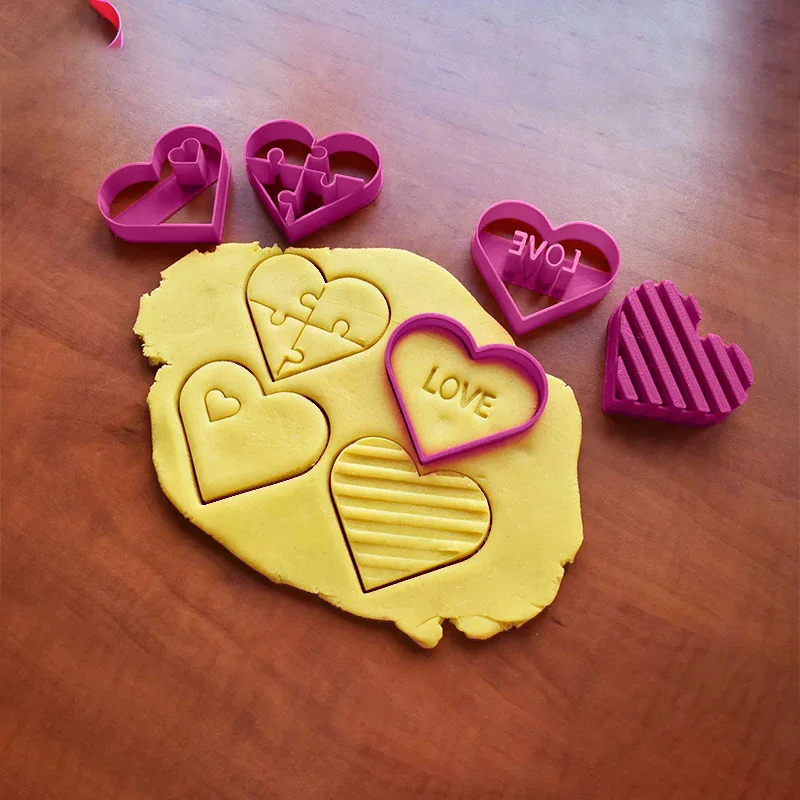 

1set Valentine Cookie Cutter Love Envelope Cake Cookie Chocolate Cutting DIY Baking Mold Kitchen Gadgets Thanksgiving Birthday