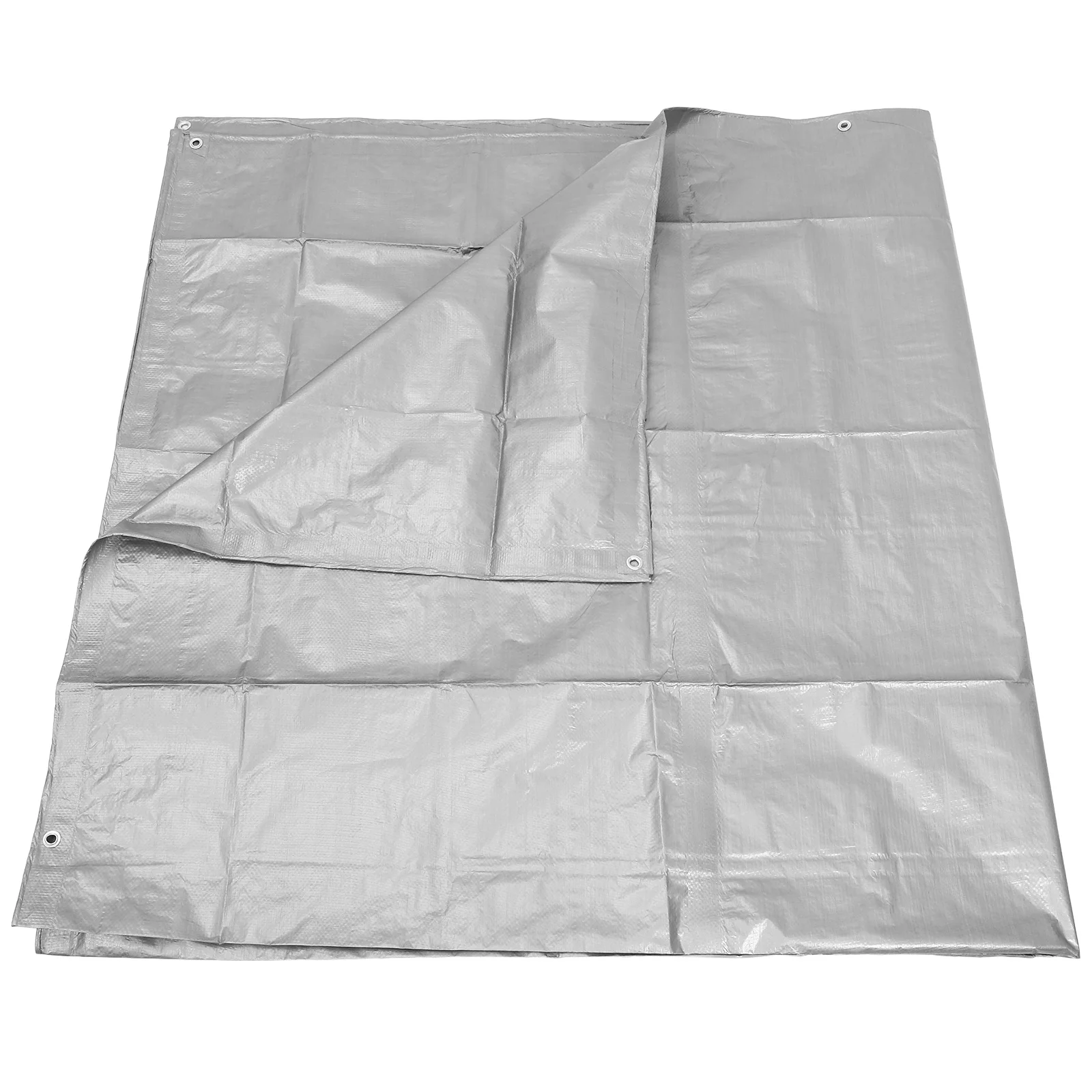 

Waterproof Sun Shade Tarp Heavy Duty Pe Foldable Outdoor Rain Cover For Camping Equipment Protection Balcony Windshield