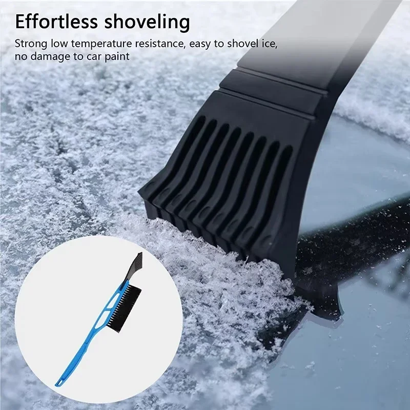 Car Snow Shovel, A Dual-Purpose Ice Scraper That Does Not Damage The Car'S Snow Brush, Defrosting, Ice Scrapper For De Icing