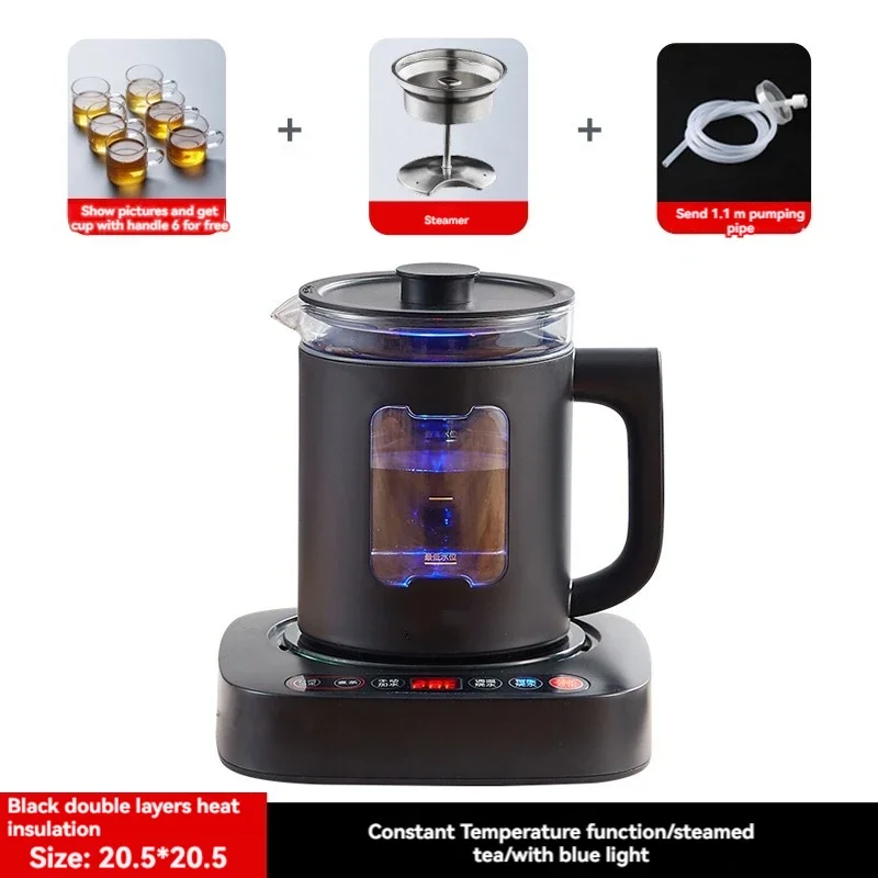 

2025 автоматический водяной электрический чайник, интеллектуальная водяная чайная плита, бытовой насос, изоляционная стеклянная чайница