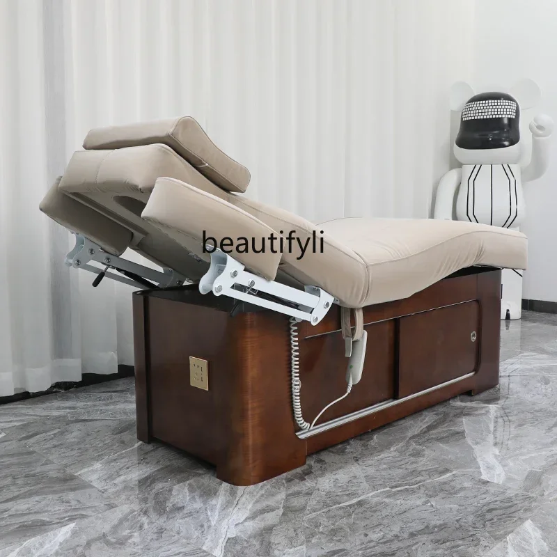 

smt03 Electric Beauty Bed Beauty Salon Special Constant Temperature Heating Massage Couch Multifunctional Medical Bed