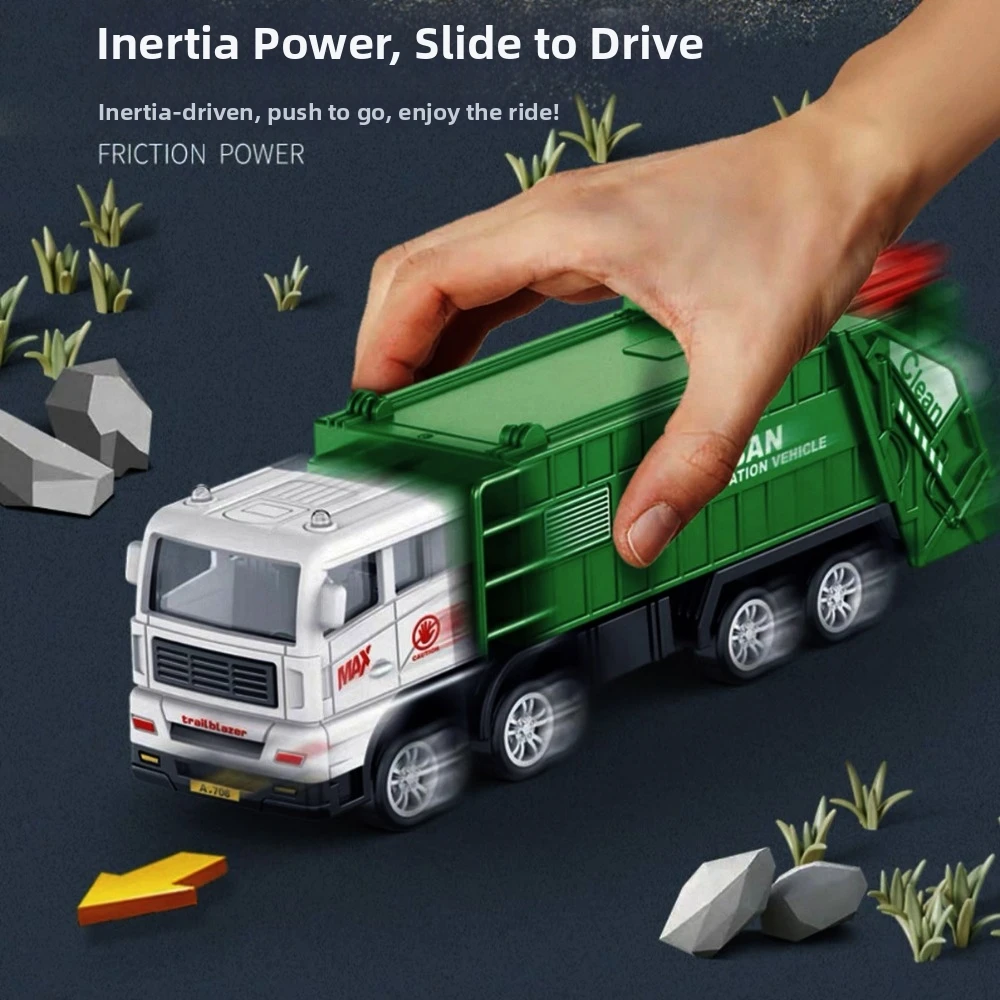 

Plastic Engineering Transport Vehicle Toys Drop Resistant 10 Styles Crane Truck Model Children Collection Gifts