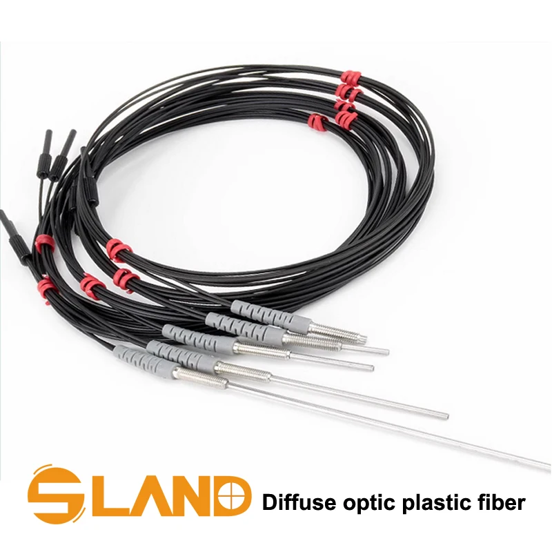 M3 M4 M6 Diffuse optic Fiber Cable Sensor, Coaxial 2-cores FR-610 410 310 FFR FRC-610 410 310 Fiber Sensor