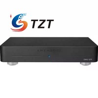 TZT LHY Audio SW6-SFP 6-Port Hifi Switch Audio Ethernet Switch LPS OCXO Gigabit Switch for Audio (Black/Silver)