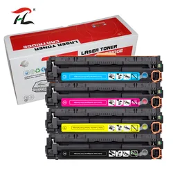 Compatible Toner Cartridge CB540A CB540 540A 540 CB541A CB542A CB543A 125A  for HP Color LaserJet CP1215 CP1515n CP1518ni CM1312