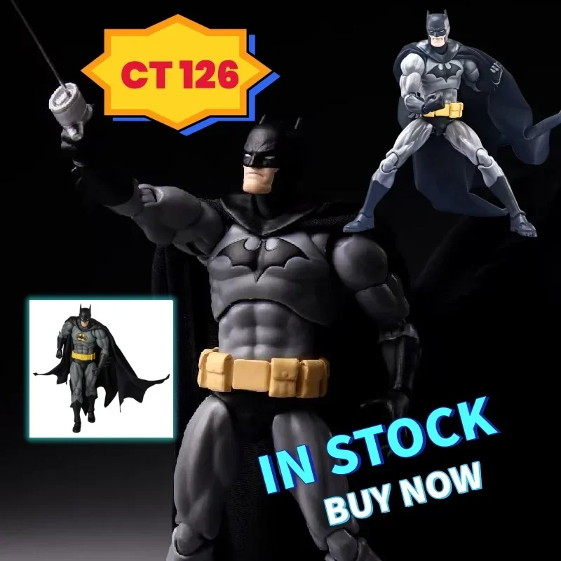 

2026 В наличии Ct Batman Mafex 126 Dc Bat Man Action Statue Hush Black Batman Shf Фигурка Модель Фигурка Аниме Пользовательские Подарки Игрушки