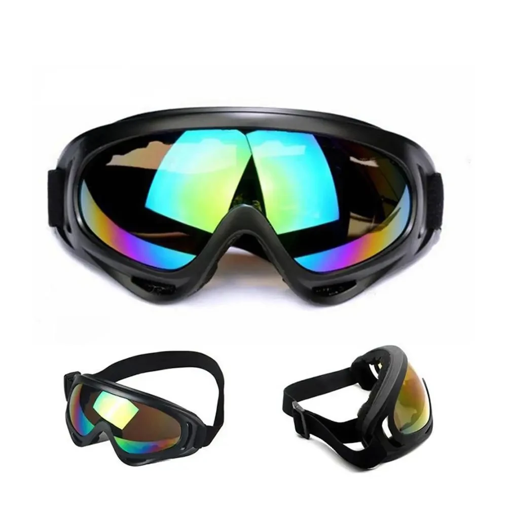 DIZETION 1Pc Winter Winddicht Skifahren Brille Outdoor Sport Brillen Gläser Ski Staubdicht Objektiv Rahmen Sonnenbrille – Detail 3