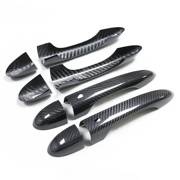 Car Door Handle Suitable for Maserati Ghibli President Levante Dry Carbon Fiber Door Handle